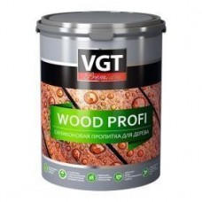 Пропитка силиконовая WOOD PROFI бесцветная, ВГТ - 0.9 кг